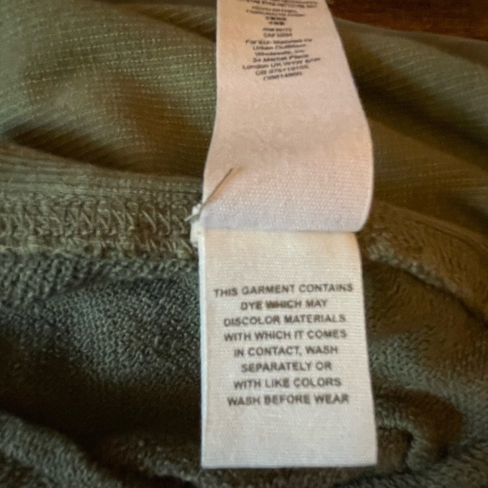 Free People Shrunken Moto jacket; moss green - Picture 6 of 9